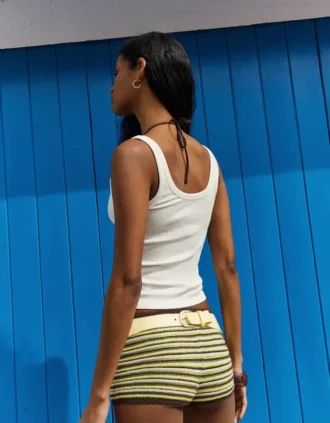 Camiseta sin mangas acanalada – Camisetas