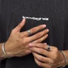 Camiseta sin mangas bordada Camiseta sin mangas bordada
