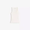 Camiseta sin mangas con cuello en V Camiseta sin mangas con cuello en V