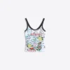 Camiseta sin mangas estampada Ed Hardy X Bershka
