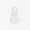 Chaleco con cuello halter de mezcla de lino – Mujer Chaleco con cuello halter de mezcla de lino – Mujer