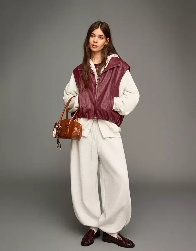 Chaleco de Faux Leather – Chaquetas y gabardinas Chaleco de Faux Leather – Chaquetas y gabardinas