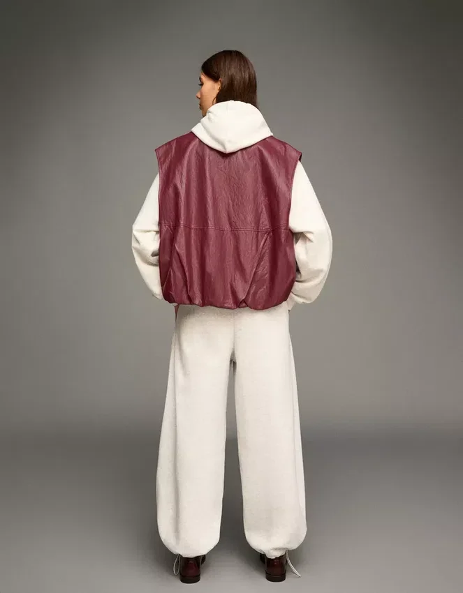 Chaleco de Faux Leather – Chaquetas y gabardinas Chaleco de Faux Leather – Chaquetas y gabardinas