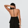 Chaleco halter de mezcla de lino – #Bershkastyle – Mujer Chaleco halter de mezcla de lino – #Bershkastyle – Mujer