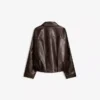 Chaqueta bomber de Faux Leather con cinturón – #Bershkastyle – Mujer Chaqueta bomber de Faux Leather con cinturón – #Bershkastyle – Mujer