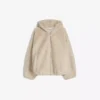 Chaqueta con capucha de pelo sintético – Chaquetas y gabardinas Chaqueta con capucha de pelo sintético – Chaquetas y gabardinas