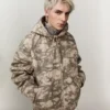 Chaqueta con capucha estampada – Chaquetas Chaqueta con capucha estampada – Chaquetas