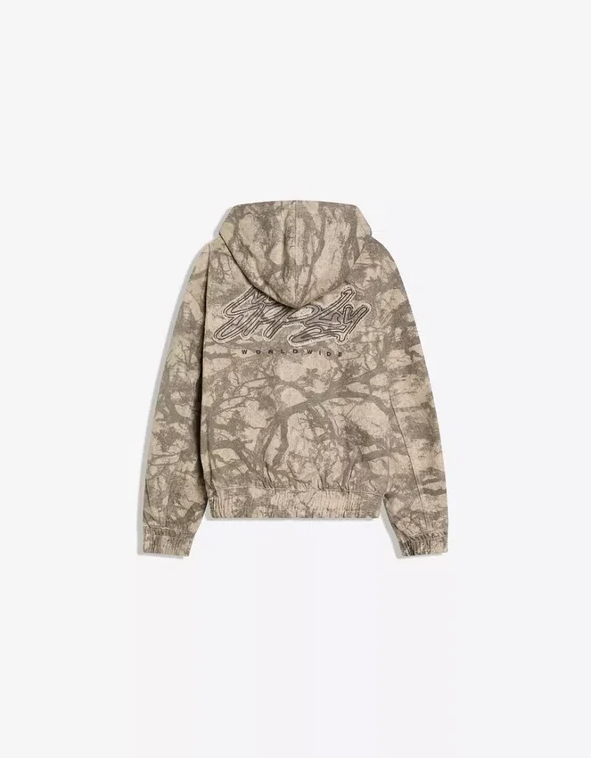 Chaqueta con capucha estampada – Chaquetas Chaqueta con capucha estampada – Chaquetas