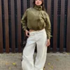 Chaqueta con hebillas fruncidas Chaqueta con hebillas fruncidas