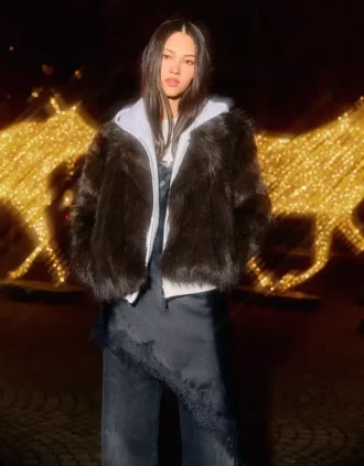 Chaqueta con solapas de pelo sintético – Chaquetas y gabardinas Chaqueta con solapas de pelo sintético – Chaquetas y gabardinas