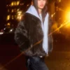 Chaqueta con solapas de pelo sintético – Chaquetas y gabardinas Chaqueta con solapas de pelo sintético – Chaquetas y gabardinas