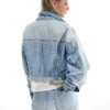 Chaqueta corta de Denim con pedrería – Chaquetas y gabardinas