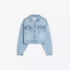 Chaqueta corta de Denim con pedrería – Chaquetas y gabardinas