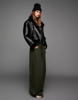 Chaqueta corta reversible – Chaquetas y gabardinas