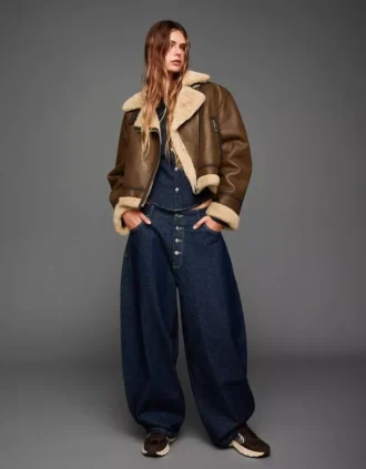 Chaqueta corta reversible – Chaquetas y gabardinas