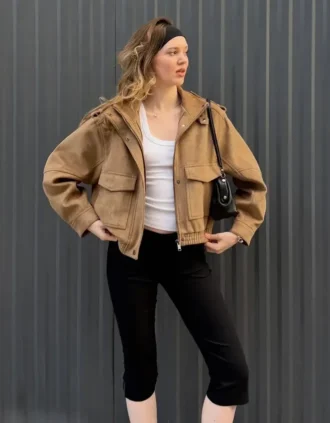 Chaqueta de ante sintético Chaqueta de ante sintético