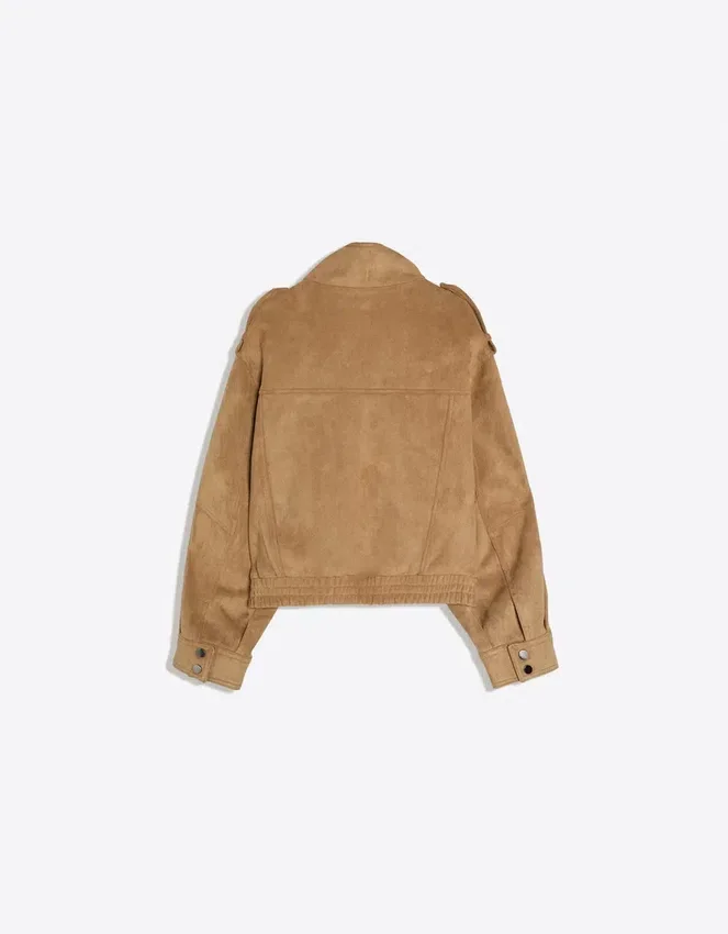 Chaqueta de ante sintético Chaqueta de ante sintético