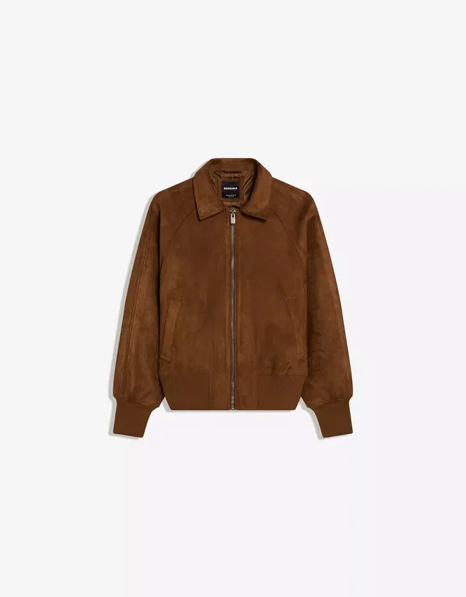 Chaqueta de ante sintético – Chaquetas – Hombre Chaqueta de ante sintético – Chaquetas – Hombre