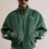 Chaqueta de corte recto de ante sintético – Chaquetas – Hombre Chaqueta de corte recto de ante sintético – Chaquetas – Hombre