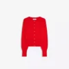 Chaqueta de cuello redondo a rayas con botones – Jerseis y cárdigans Chaqueta de cuello redondo a rayas con botones – Jerseis y cárdigans