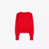 Chaqueta de cuello redondo a rayas con botones – Jerseis y cárdigans Chaqueta de cuello redondo a rayas con botones – Jerseis y cárdigans