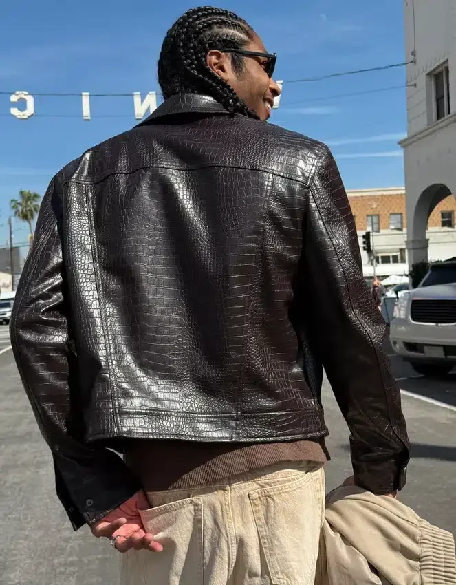 Chaqueta de Faux Leather – Chaquetas – Hombre Chaqueta de Faux Leather – Chaquetas – Hombre