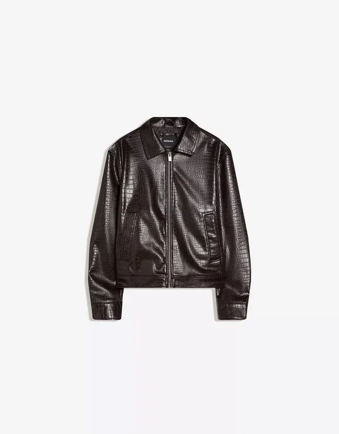 Chaqueta de Faux Leather – Chaquetas – Hombre Chaqueta de Faux Leather – Chaquetas – Hombre