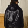 Chaqueta de Faux Leather con capucha – Chaquetas Chaqueta de Faux Leather con capucha – Chaquetas
