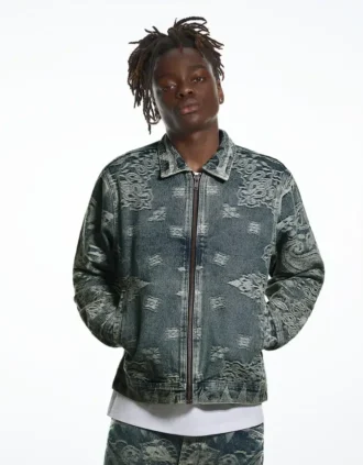 Chaqueta Denim Aries X Bershka – Hombre Chaqueta Denim Aries X Bershka – Hombre
