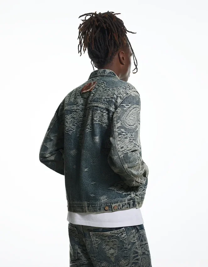 Chaqueta Denim Aries X Bershka – Hombre Chaqueta Denim Aries X Bershka – Hombre