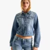 Chaqueta Denim – Chaquetas y gabardinas – Mujer Chaqueta Denim – Chaquetas y gabardinas – Mujer