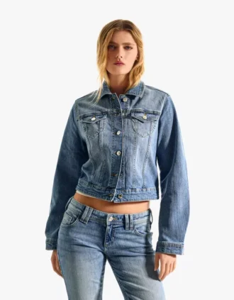 Chaqueta Denim – Chaquetas y gabardinas – Mujer