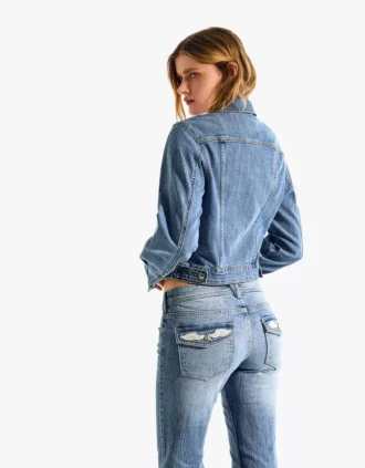 Chaqueta Denim – Chaquetas y gabardinas – Mujer