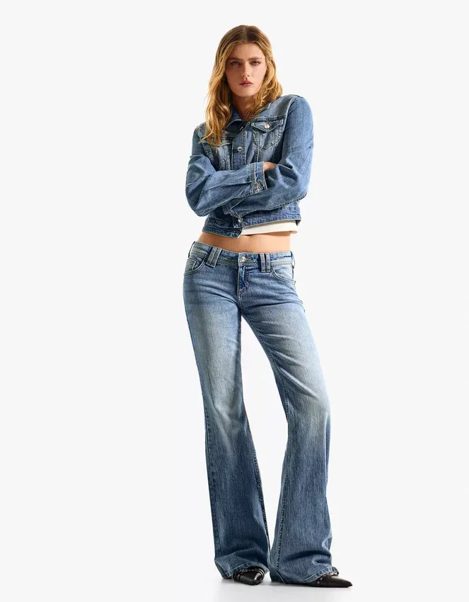 Chaqueta Denim – Chaquetas y gabardinas – Mujer Chaqueta Denim – Chaquetas y gabardinas – Mujer