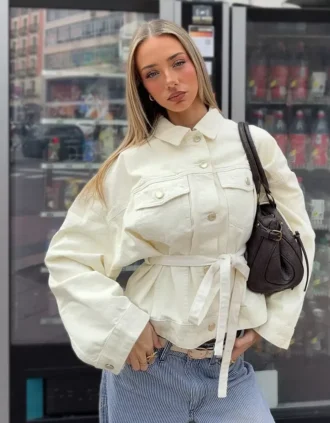 Chaqueta Denim oversize – Chaquetas y gabardinas