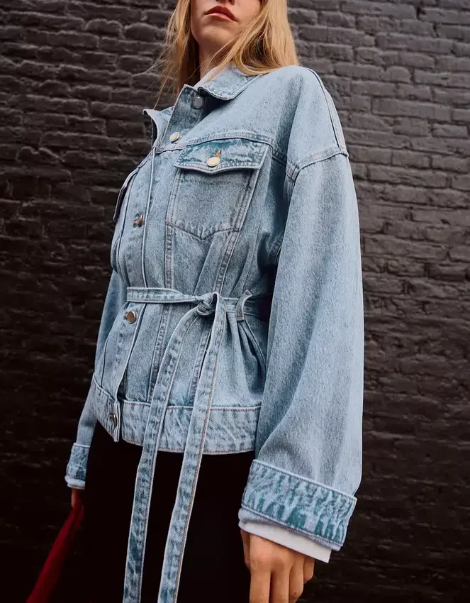 Chaqueta Denim oversize – Chaquetas y gabardinas Chaqueta Denim oversize – Chaquetas y gabardinas