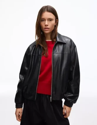 Chaqueta Faux Leather – Chaquetas y gabardinas