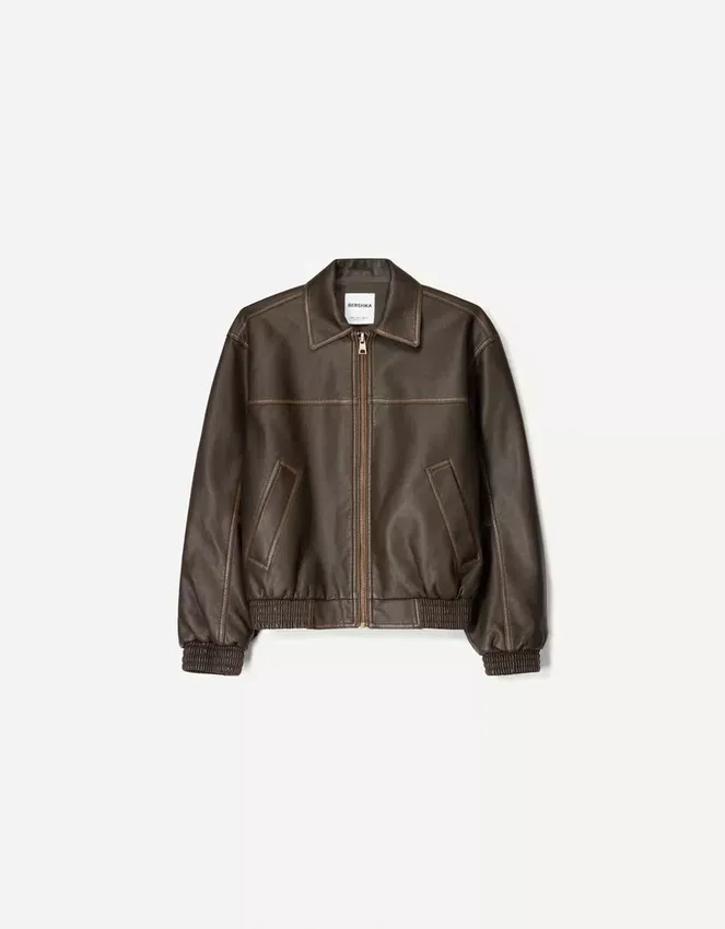Chaqueta Faux Leather – Chaquetas y gabardinas Chaqueta Faux Leather – Chaquetas y gabardinas