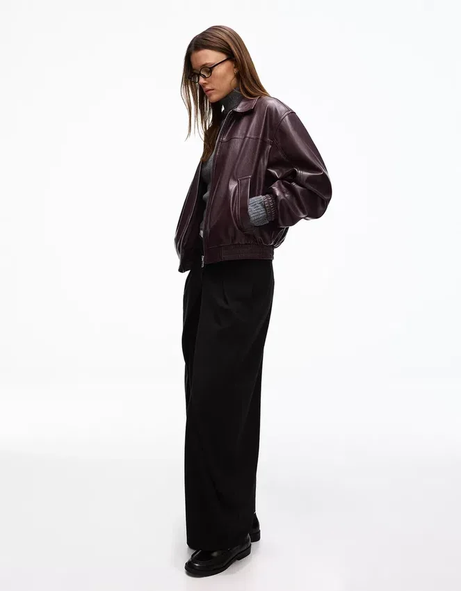 Chaqueta Faux Leather – Chaquetas y gabardinas Chaqueta Faux Leather – Chaquetas y gabardinas