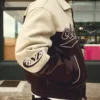 Chaqueta Faux Leather con bloques de color – Chaquetas