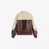 Chaqueta Faux Leather con bloques de color – Chaquetas