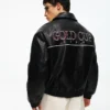 Chaqueta gráfica Faux Leather Chaqueta gráfica Faux Leather