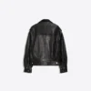 Chaqueta motera de cuero – Chaquetas y gabardinas
