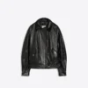 Chaqueta motera de cuero – Mujer Chaqueta motera de cuero – Mujer