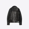 Chaqueta motera de cuero – Mujer Chaqueta motera de cuero – Mujer