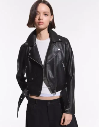 Chaqueta motera Faux Leather – Chaquetas y gabardinas