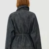 Chaqueta oversize de denim texturado – Chaquetas y gabardinas