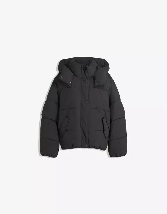 Chaqueta Puffer repelente al agua y con aislamiento térmico – Chaquetas y gabardinas – Mujer Chaqueta Puffer repelente al agua y con aislamiento térmico – Chaquetas y gabardinas – Mujer
