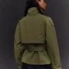 Chaqueta trench con cuello de embudo – Chaquetas y trench