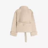 Chaqueta trench con cuello de embudo Chaqueta trench con cuello de embudo